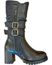 Eric Michael - Tanya Leather Boots - Lyst