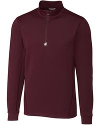 Cutter & Buck - Traverse Stretch Quarter Zip Pullover Jacket - Lyst