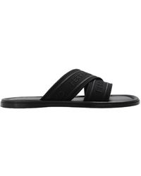 Ferragamo - Ferragamo Ladies Laurene Logo Slides - Lyst