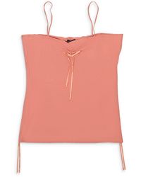 CALLIPYGIAN - Cinch Cami Coral Tank - Lyst