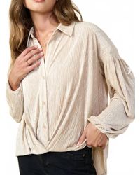 Skies Are Blue - A Velvet Beauty Blouse - Lyst