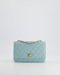 Chanel - Tiffany Quilted Trendy Wallet On Chain Bag - Lyst