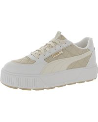 PUMA - Karmen Rebelle Van Life Faux Leather Lifestyle Casual And Fashion Sneakers - Lyst