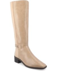 Journee Collection - Collection Tru Comfort Foam Londyn Wide Width Wide Calf Boots - Lyst