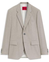 HUGO - Modern-Fit Suit Jacket - Lyst