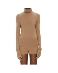 Jonathan Simkhai - Dita Cashmere Turtleneck Sweater With Gloves - Lyst
