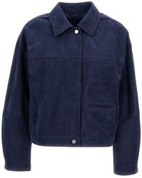 DESA NINETEENSEVENTYTWO - Leather Suede Jacket - Lyst