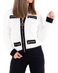 A.Z.I. - Francine Zip Up Jacket - Lyst