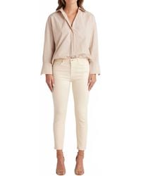 Edwin - Bree Coated Jeans - Lyst