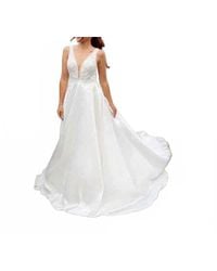 Essence of Australia - Elegant A-Line Wedding Dress - Lyst