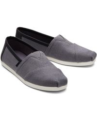 TOMS - Alpargata Herringbone Synthetic Trim - Lyst