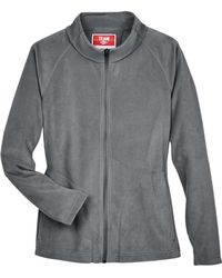 Team 365 - Campus Microfleece Jacket - Lyst