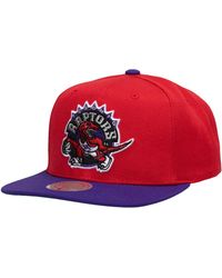 Mitchell & Ness - Nba Hwc Toronto Raptors Core Basic Snapback Cap - Lyst
