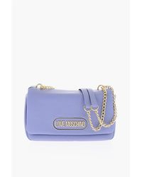 Moschino - Purple Polyethylene Shoulder Bag - Lyst