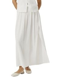 Splendid - Adele Gauze Maxi Skirt - Lyst