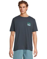 Hurley - Divide T Shirt Armored Cotton Crew Neck Short Sleeve Gbo3892 - Lyst