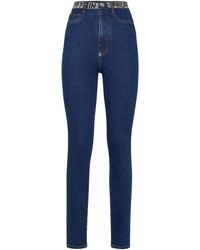 Philipp Plein - Denim Super High Waist Jegging Tm - Lyst