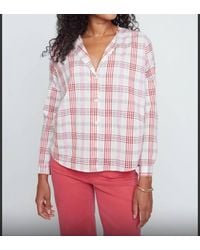 Renuar - Rosy Plaid Breeze Blouse - Lyst