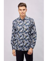 Luchiano Visconti - With Checks, Boxes, And Circles Shirt - Lyst