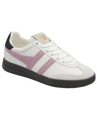 Gola - Cyclone Leather Trainer Sneakers - Lyst