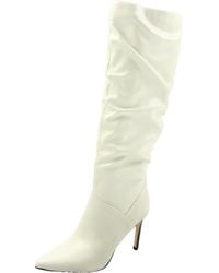 Nine West - Wnperino3 Zipper Manmade Knee-High Boots - Lyst