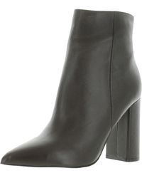 Steve Madden - Noticed Leather Pointed Toe Mid-calf Boots - Lyst