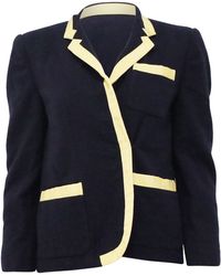 Dries Van Noten - Contrast Trim Jacket - Lyst