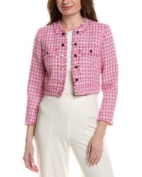 tyler boe - Jackie Boucle Jacket - Lyst