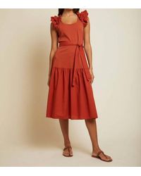 Nation Ltd - Everleigh Frilly Dress - Lyst