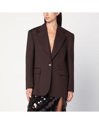 P.A.R.O.S.H. - P.A.R.O..H. Single Breasted Wool Jacket - Lyst