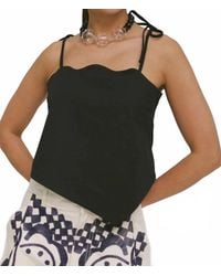 Sixxta - Celebration Tie Strap Top - Lyst