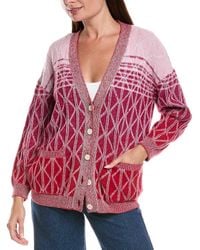 Missoni - Missoni Oversized Wool-Blend Cardigan - Lyst