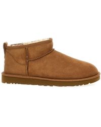 UGG - 'M Classic Ultra Mini' Ankle Boots - Lyst
