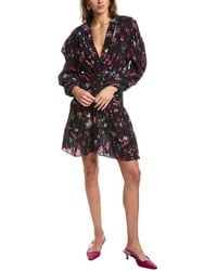IRO - Diplo Silk-Blend Mini Dress - Lyst