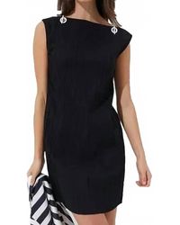 Etcetera - Nautical Plisse Jacquard T-Shirt Dress - Lyst