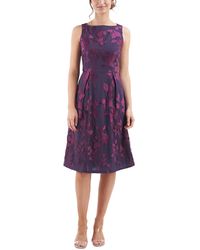 JS Collections - Formal Knee-length Fit & Flare Dress - Lyst