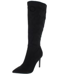 Thalia Sodi - Rajel Faux Suede Pointed Toe Dress Boots - Lyst
