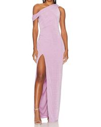 Katie May - Rhea Maxi Gown One Off Shoulder Dress - Lyst