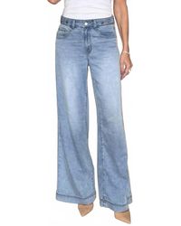 Bevy Flog - Jodi Wide Leg Jeans - Lyst
