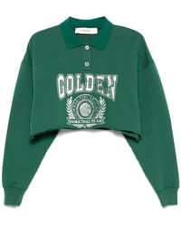 Golden Goose - Cropped Forest Sweatshirt - Lyst