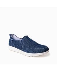 Minnetonka - Expanse Canvas Slip On Shoes - Lyst