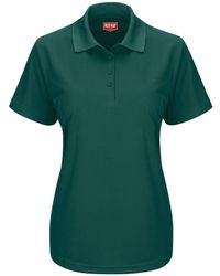 Red Kap - Short Sleeve Performance Knit Pocketless Core Polo - Lyst