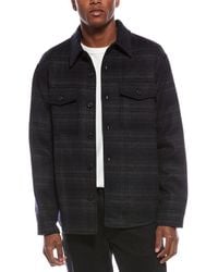 Theory - Wool & Cashmere-Blend Shirt Jacket - Lyst