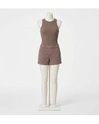 Spanx - 4" Twill Pull-On Shorts - Lyst