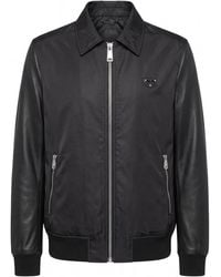 Philipp Plein - Nylon Coster Bomber Jacket - Lyst
