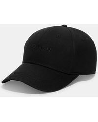 COACH - Baseball Hat With Embroidery - Lyst
