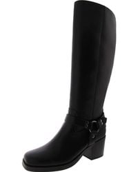Marc Fisher - Laile 2 Faux Leather Harness Knee-High Boots - Lyst