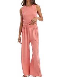 Wishlist - Sunny Daze Tank Top And Wide Leg Pants Set - Lyst