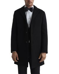 Reiss - Gable Wool Overcoat - Lyst