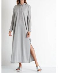 Shan - Isabela Long Hooded Dress - Lyst